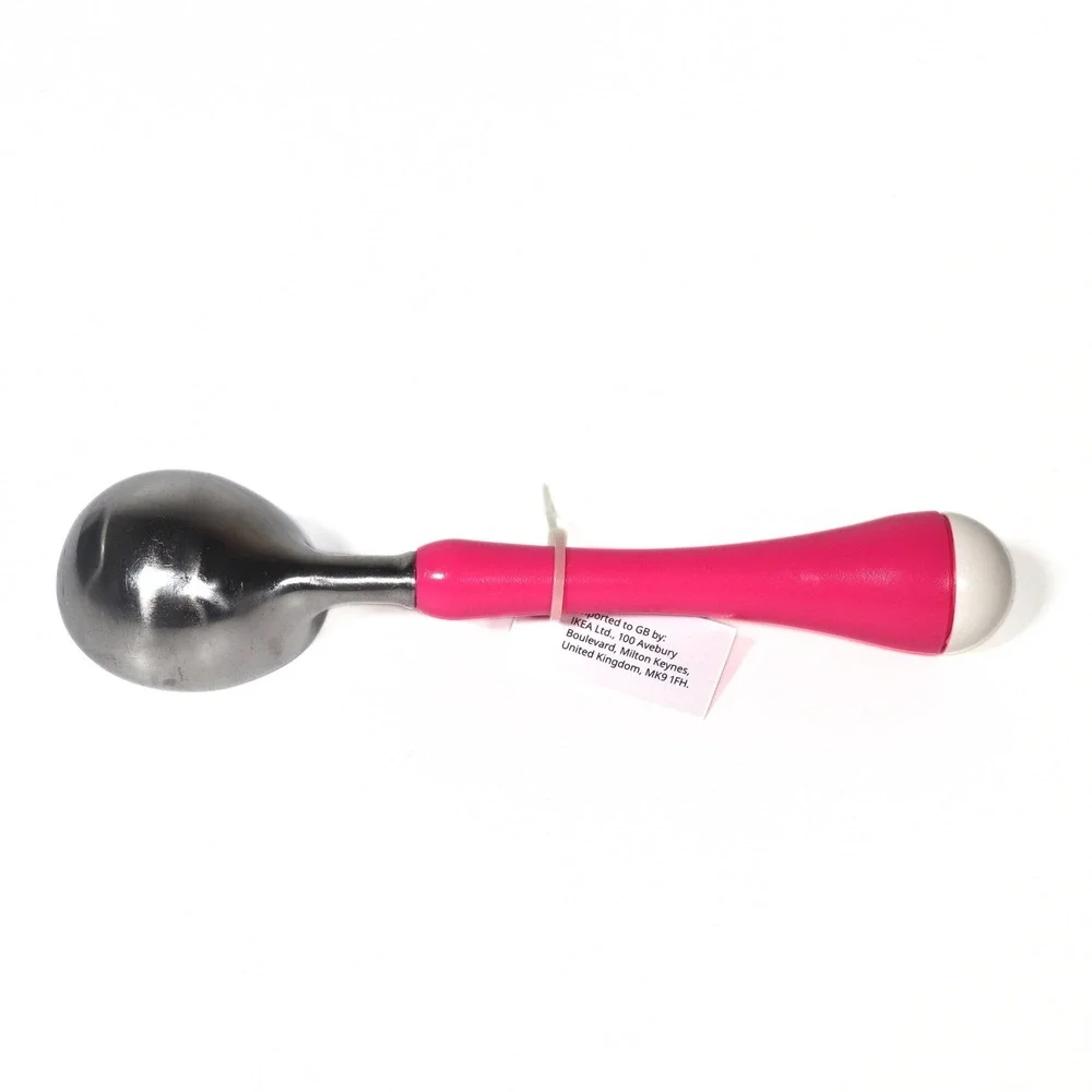 IKEA CHOSIGT Ice Cream Scoops Lot of 4 Multicolor Stainless Steel NWT Pastels